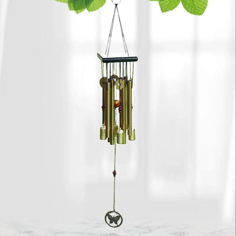 Aluminum Tube Copper Wind Chime, Exquisite Wind Chime, Outdoor Garden Decor, Garden Decor Supplies for Home Garden, Home Decor